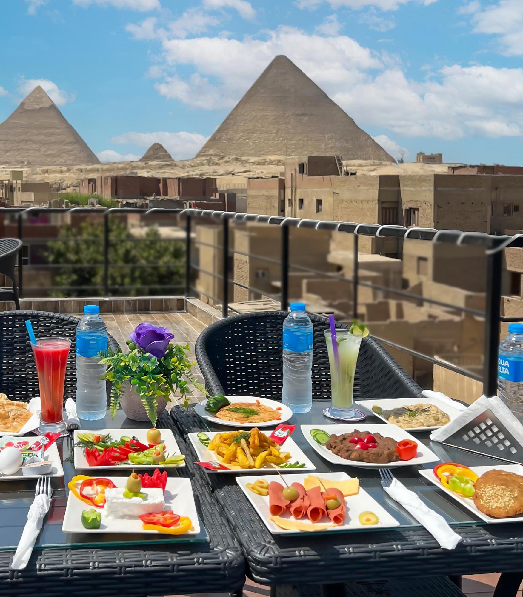 Turquoise Pyramids Gate Hotel City Centre Kafret el-Gabal Extérieur photo
